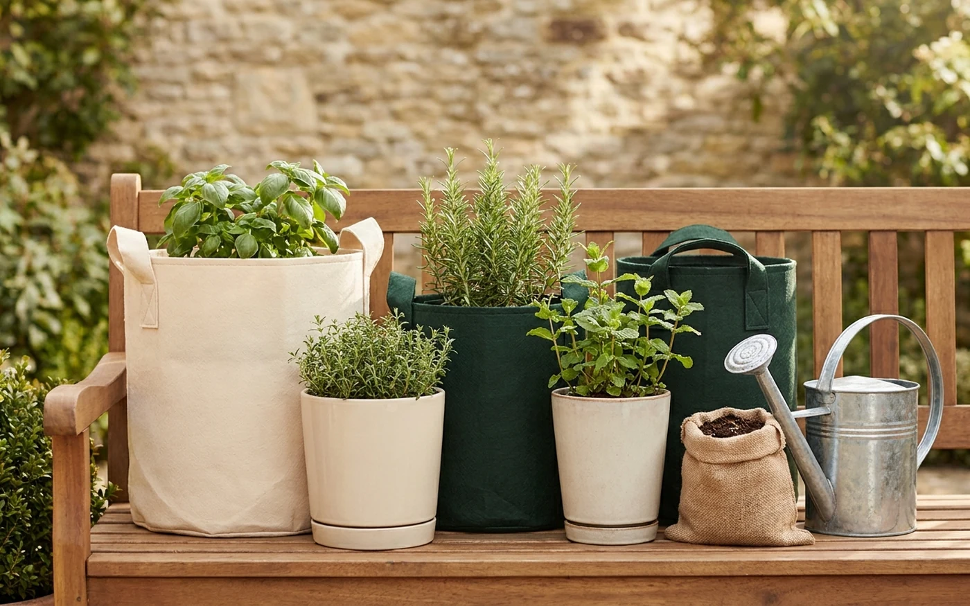 Grow bags or planters category visual