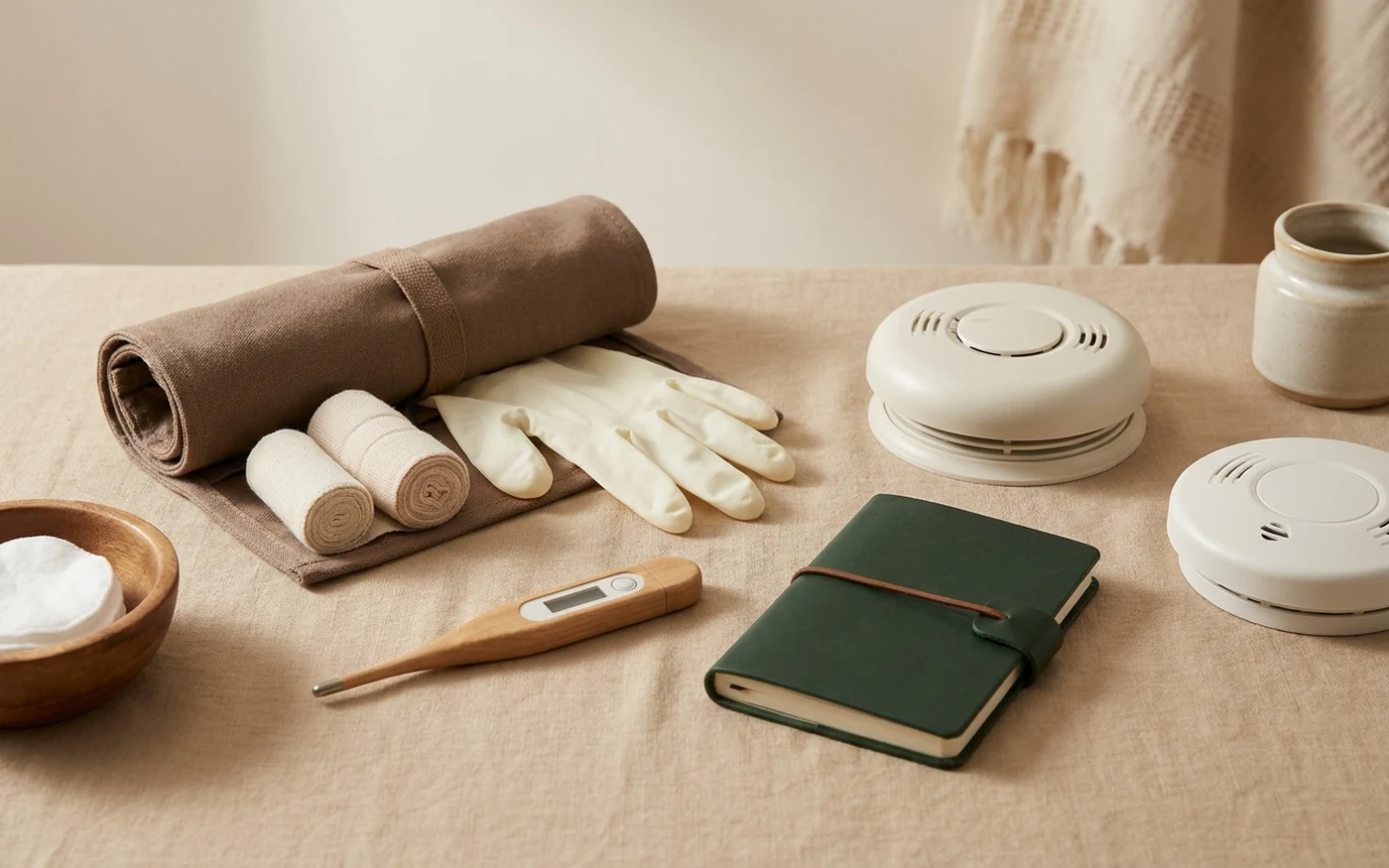 Basic first aid kit category visual
