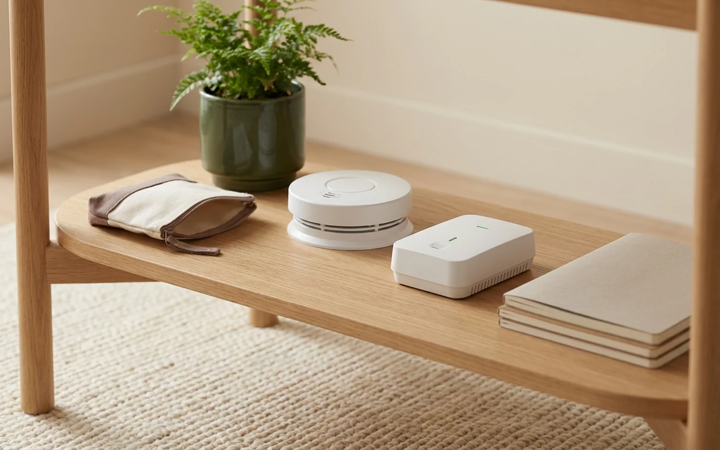 Smoke + carbon monoxide alarm basics category visual