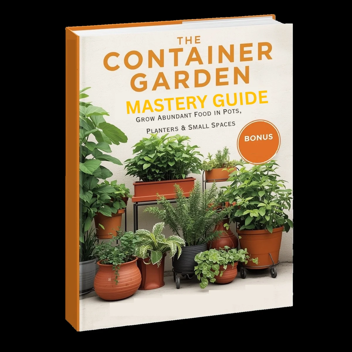 Official Container Garden Mastery Guide bonus cover
