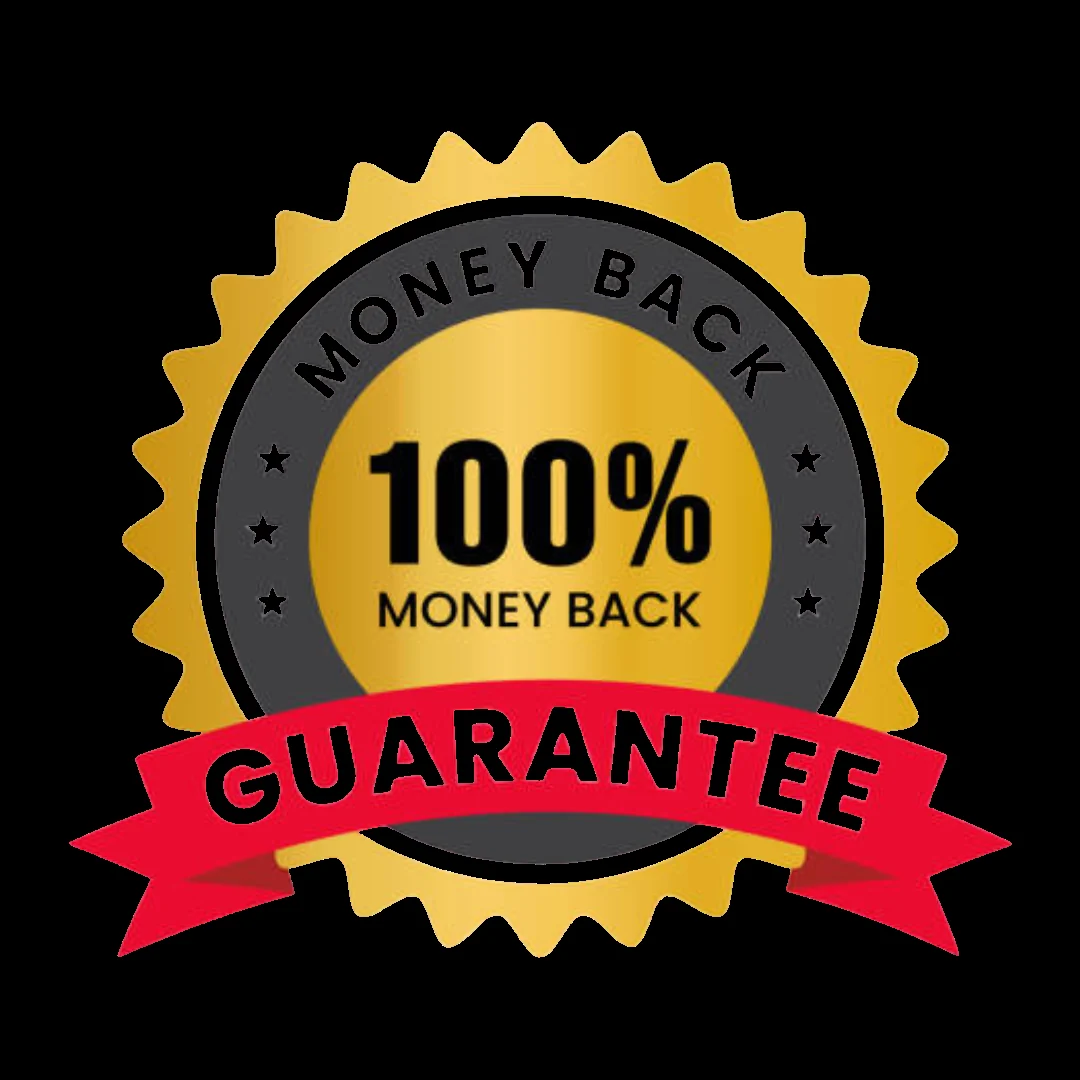 60-day money back guarantee badge