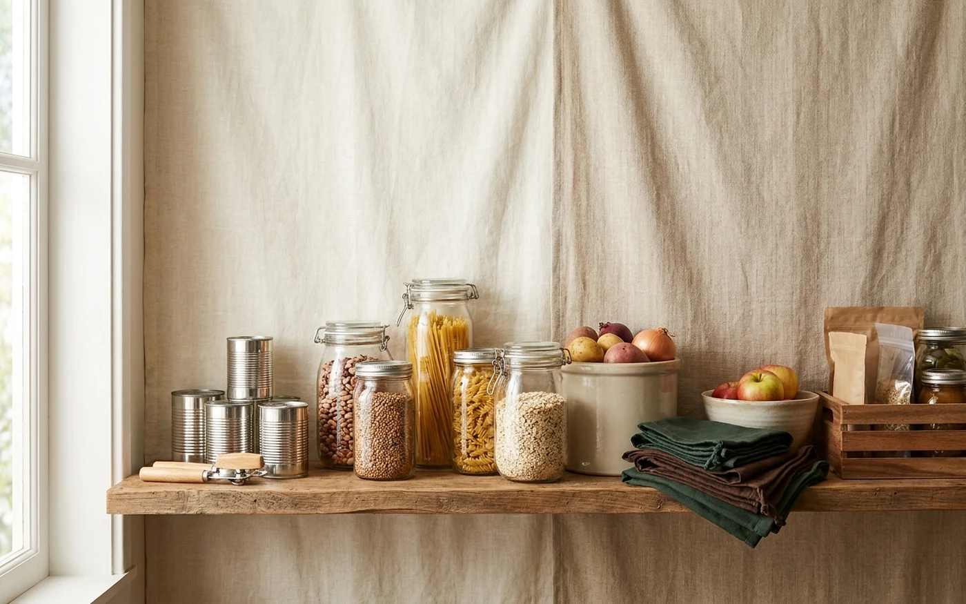 Pantry staples category visual