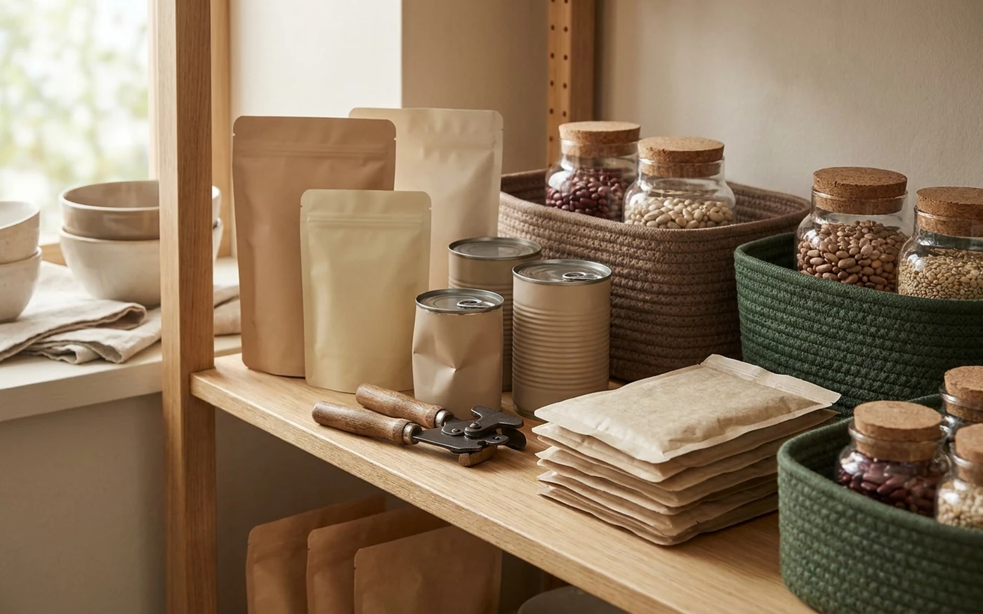 Tuna/chicken/bean packets or cans category visual