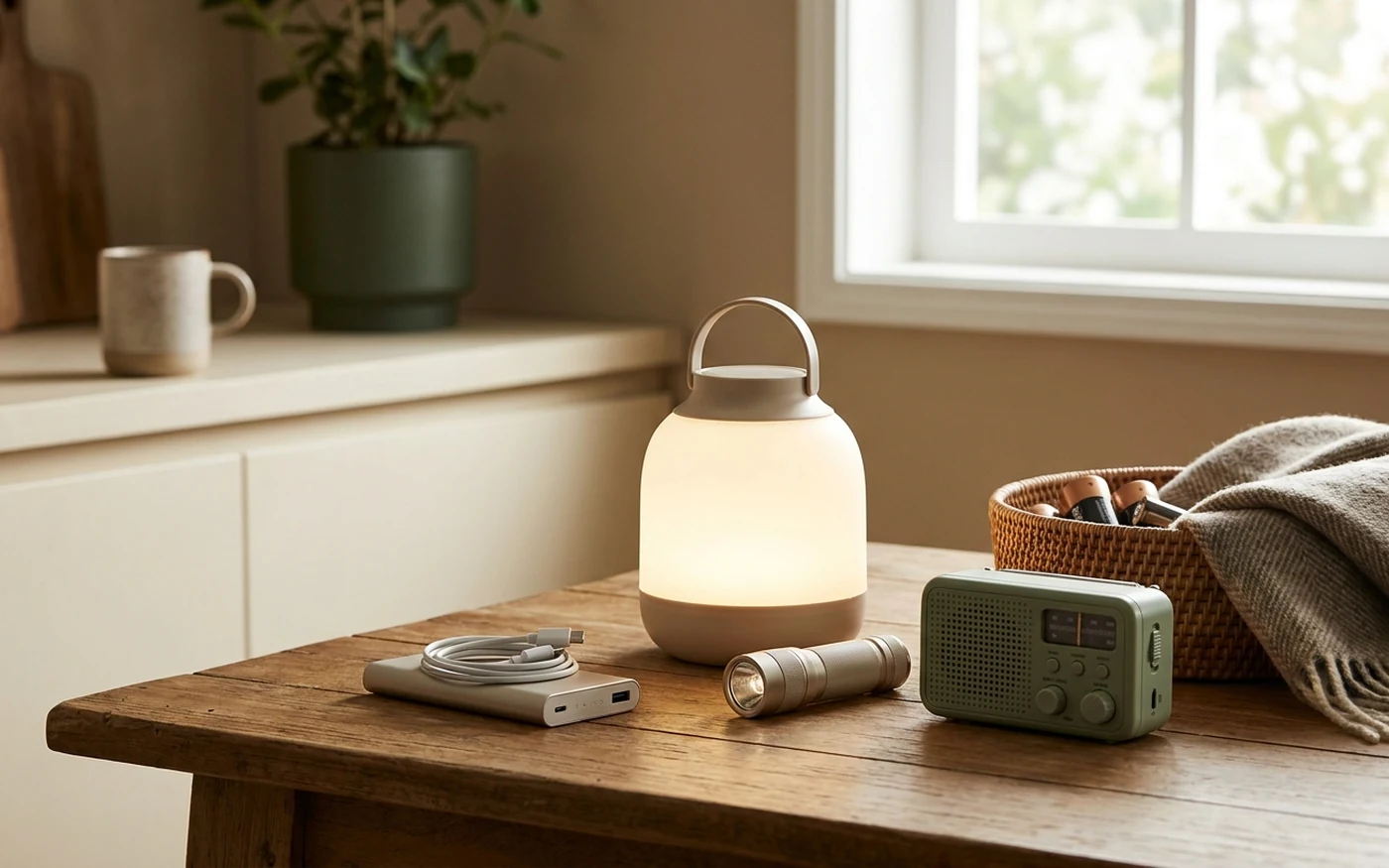 Battery lantern or flashlight category visual